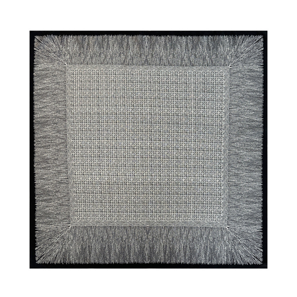 BCHICU Stripes 66cm*66cm 100% Silk Small Square Scarf Small Neckerchief with Suit