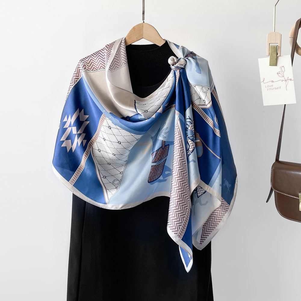 BCHICU ZS04-03# 52cm*170cm 100% Silk Shawls