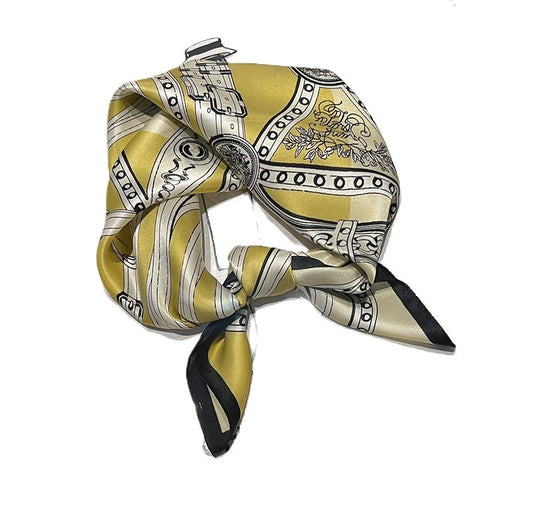 BCHICU Printed Fashion Scarf 09# 53cm*53cm Print 100% Silk Small Square Silk Scarf Neckerchiefs&Bandana&Handkerchief