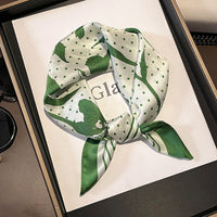 BCHICU 53cm*53cm 100% Small Square Silk Scarf Neckerchiefs&Bandana