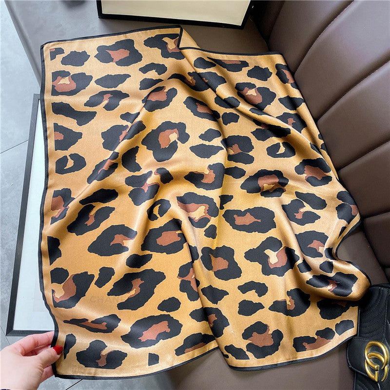 BCHICU 012# 68cm*68cm 100% Silk Small Square Scarf Small Neckerchief with Suit