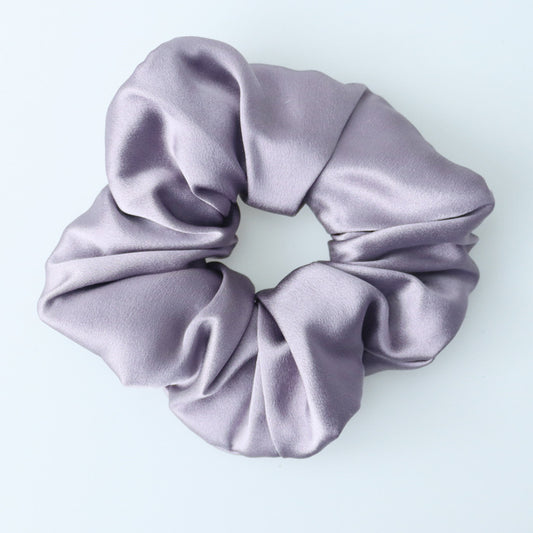 BCHICU Lavender Purple Fully Handmade 30mm Silk Hairband 6cm Side Width 100% Mulberry Silk