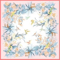 BCHICU Printed Fashion Scarf 17# 53cm*53cm Print 100% Silk Small Square Silk Scarf Neckerchiefs&Bandana&Handkerchief