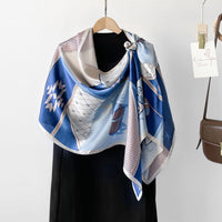 BCHICU ZS04-03# 52cm*170cm 100% Silk Shawls