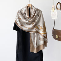 BCHICU ZS08-09# 52cm*170cm 100% Silk Shawls
